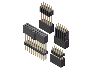 2.0 双排直母（H6.35 Y端 加塑加高）